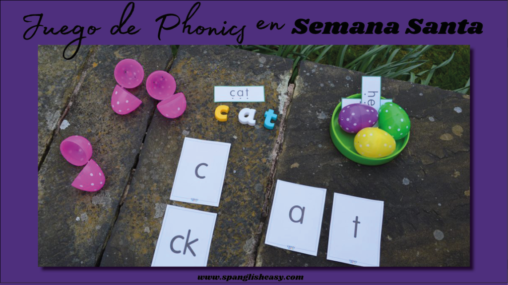 Phonic game easter, ideas de juego, easter egg hunt